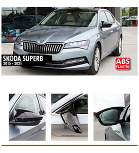 Skoda SuperB Mk3/ 2015-2021  Batman Yarasa Ayna Kapağı