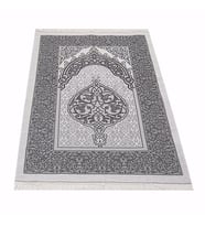 Hediyelik  Osmanlı Tafta Seccade (Siyah)