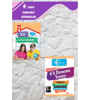 4.Sınıf Evde Tekrar Çalışmaları (Ev Çalışmam+6 lı Deneme) (Karışık)
