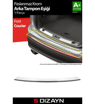 Courier Krom Arka Tampon Eşiği 2023 Üzeri A+ Kalite