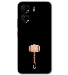 Xiaomi Redmi 13C Kılıf HD Desen Baskılı Kılıf - Thor Çekiç