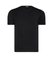 T8569 DEWBERRY BİSİKLET YAKA ERKEK T-SHIRT-DÜZ SİYAH