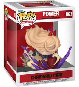 Funko Pop! Deluxe: Chainsaw Man - Power - (Blood Mallet) - Koleksiyon Vinil Figür - Hediye Fikri - R (Krem)