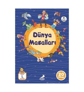 Dünya Masalları (20 Kitap) - Melike Günyüz - Erdem Yayınları