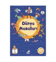 Dünya Masalları (20 Kitap) - Melike Günyüz - Erdem Yayınları