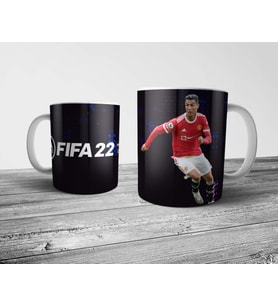 Pixxa Fifa 22 Cristiano Ronaldo Manchester United Kupa Bardak Model 5