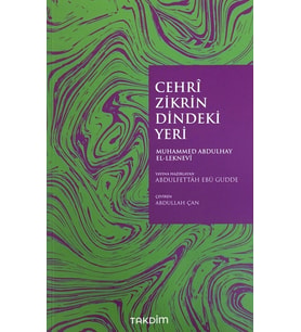 Cehri Zikrin Dindeki Yeri Muhammed Abdulhay Takdim
