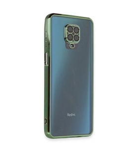Note 9 Kılıf Lensli - Yeşil