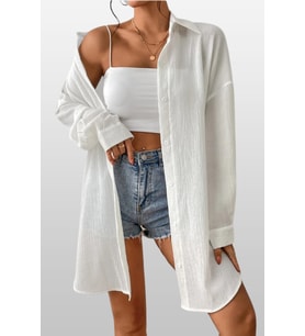 Cool Kadın Oversize Gömlek