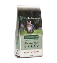 Pro Performance Tavuklu ve Pirinçli Yetişkin Kedi Maması 15 KG (KAHVE-KAHVE)