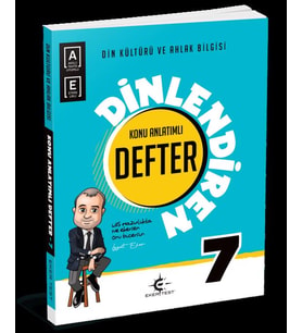 Eker Test Yayınları 7. Sınıf Din Kültürü Ve Ahlak Bilgisi Konu Anlatımlı Dinlediren Defter