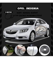 Opel İnsignia Oto Araç Kapı Koruma Fitili 5metre Parlak Siyah Renk