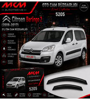 Citroen Berlingo 2 (2008-2017) 2'li Ön Mugen Cam Rüzgarlığı