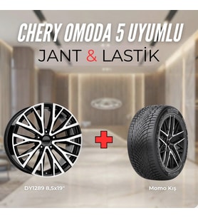 Chery Omoda5 Uyumlu Momo235/45R19 Kış Lastiği 4 adet Yılı:2024+DY1289 BD 19"Jant 4 Adet