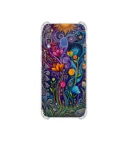 PrintiFy Samsung Galaxy M30 ile Uyumlu Düşlerin Dansı Serisi Rüyalar Ötesi Tasarımlı Uv Baskılı Köşe Korumalı Antişok Kılıf