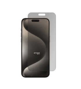 Apple iPhone 15 Pro Max İle Uyumlu Hayalet Ekran Koruyucu (Siyah)