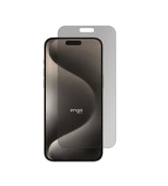 Apple iPhone 15 Pro Max İle Uyumlu Hayalet Ekran Koruyucu (Siyah)