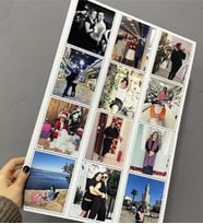KİŞİYE ÖZEL FOTO KART 12 ADET 9X11