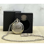 Özel Kutulu Dad (Baba) Gümüş Köstekli Saat