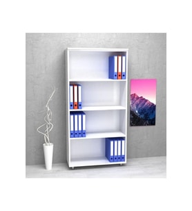 DOSYA DOLABI AÇIK RAFLI 70X35X150 CM (BEYAZ)