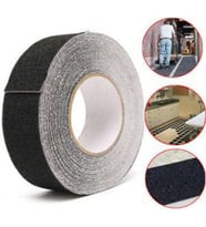 Flamme Merdiven Kaydırmaz Bant 25 mm x 5 mt Adet (Siyah)
