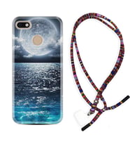 General Mobile GM8 Go GM9 GM20 Pro Plus Kılıf Boyun Asklı Rasta Silikon Great Moon 1301