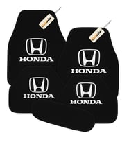 Honda Logolu 5’li Oto Halı Paspas Seti – Kaymaz, Suya Dayanıklı, Aracınıza Özel Premium Görünüm (Siyah)