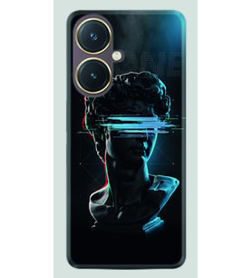 Vivo Y27 Kılıf Silikon Desen Özel Seri Alone 1668