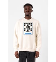 Forrest Gump Stupid Is As Stupid Does Ekru Erkek 2ip Sweatshirt