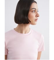 LCW Vision Pembe Soft Touch Kadın Tişört