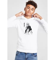 Rurouni Kenshin Poster Japan Beyaz Çocuk 3ip Kapşonlu Sweatshirt