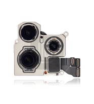 İphone 15 Pro İle Uyumlu Arka Kamera Set İthal