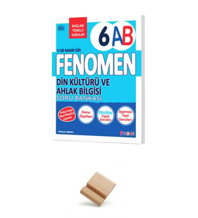 Fenomen 6. Sınıf Maarif 6AB Din Kültürü ve Ahlak Bilgisi Soru Bankası + Telefon Standı