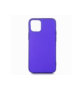 Apple iPhone 12 Mini Uyumlu Kılıf Zore Premier Silikon Kapak (SAKS MAVI)