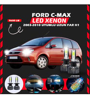 Ford C-MAX 2003-2010 Uzun Far Uyumlu Şimşek Etkili Led Xenon Pro Series H1