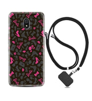 Xiaomi Redmi 8A 8 Pro 9C 9T 10C 11T Pro Kılıf Boyun Askılı Silikon Barbie and Shoes 1413