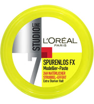 L’Oréal Paris Studio Line Spurenlos FX Ekstra Güçlü Tutuş Saç Modelleme Macunu, 75 ml, Tekli Paket