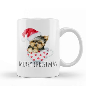 Cute Merry Christmas Yılbaşı Yeni Yıl Konseptli Kupa Bardak Porselen