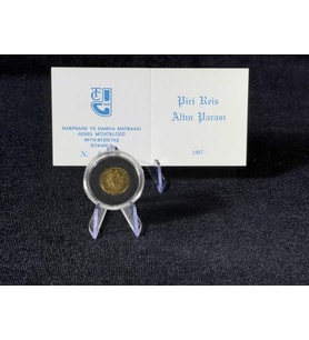Darphane Piri Reis Altın Sikke – 1997  24 Ayar Altın  Proof Baskı