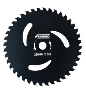 Ferrino Motorlu Tırpan 3D Daire Elmas Bıçak Testere 255Mm Siyah