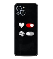 Reeder S23 Max Pro Kılıf Silikon Desen Özel Seri Love Brain 1722