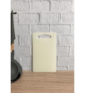 Kesme Tahtası Plastik Beyaz 21x31 cm