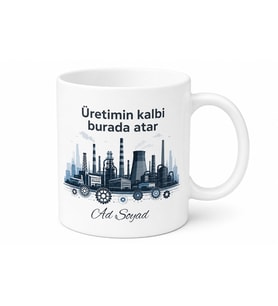 Dilovası Sanayi Ruhu Kocaeli Hatırası Çay Kupası Hediye Bardak