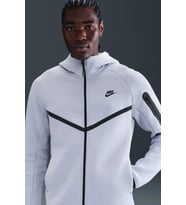 Nike Tech Fleece Full Zip Windrunner Hoodie Kapüşonlu Unisex Sweatshirt Mor
