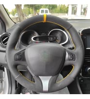 Clio 4 FAZ 1 2014-2017 Araca Özel Direksiyon Kılıfı (Makyajlı Kasalara Uyumlu Değildir) (Karışık)