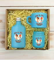 BK Gift Kişiye Özel İsimli DTF Best Friend Temalı Turkuaz Kahve Fincanı & Kolonya & Mum Hediye Seti-6, Arkadaşa Hediye, Doğum Günü Hediyesi