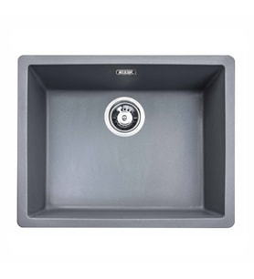 ATLANTE GRANİT EVİYE TEK GÖZLÜ ALTTAN YAPIŞMA 55*45,5 (ANTRASİT)
