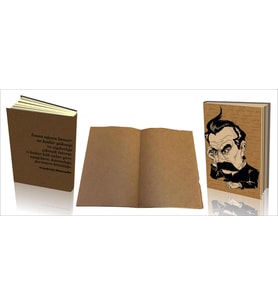 Hobi defteri / Kraft kağıt anı defteri / Nostaljik Defter