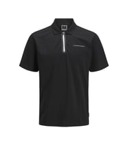 Jack & Jones 12273127 Jcofusion Pique Polo Ss Sn Siyah