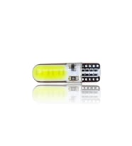T10 12V Led Ampül Çakar Silikonlu 12 Beyaz